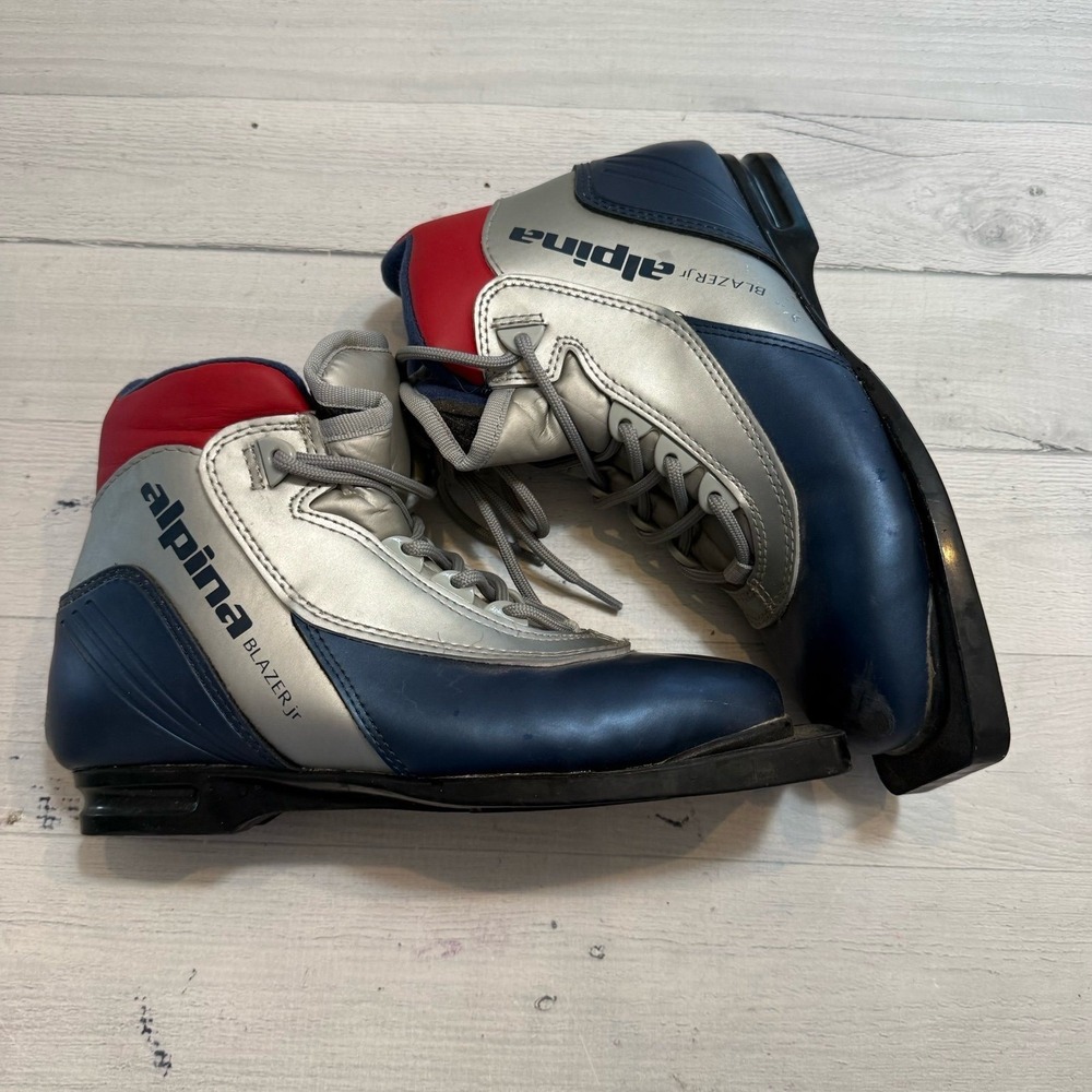 Alpina Blazer Jr cross country‎ Nordic ski Boots EU 35 kids size 3